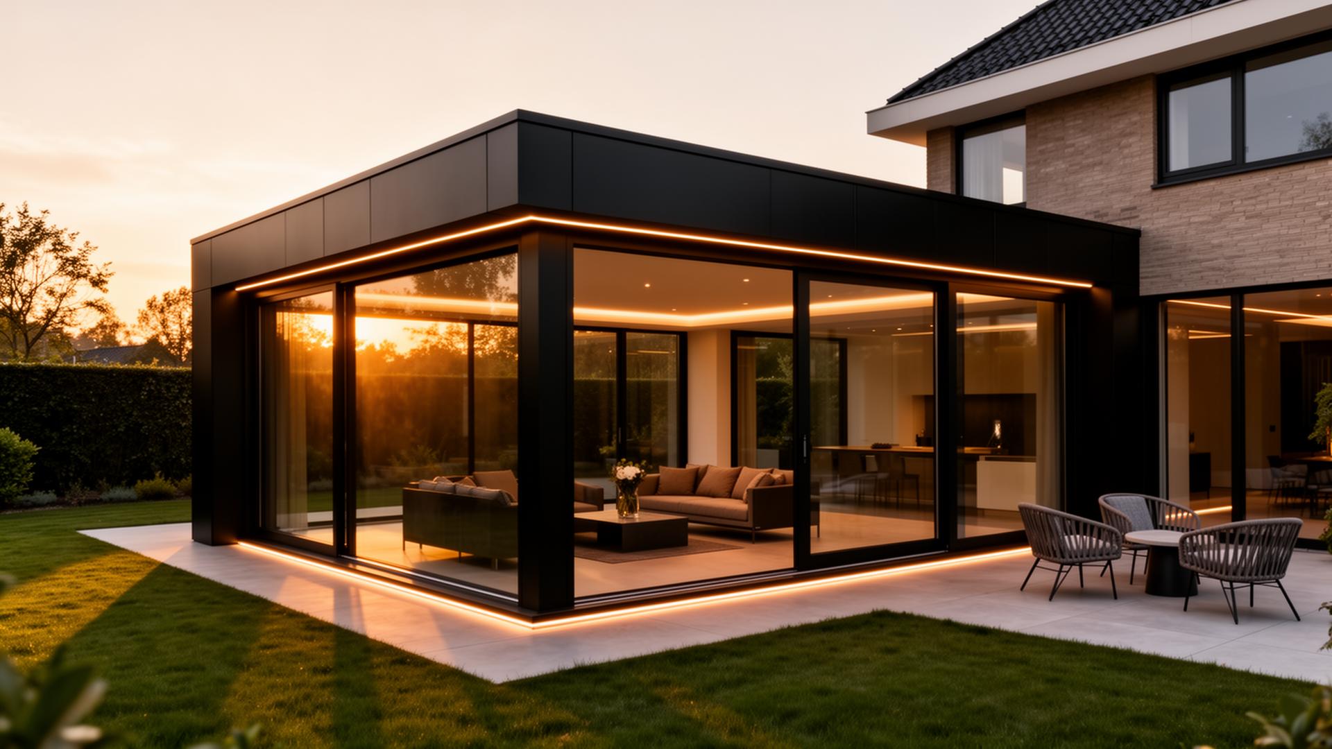 Cube veranda detail